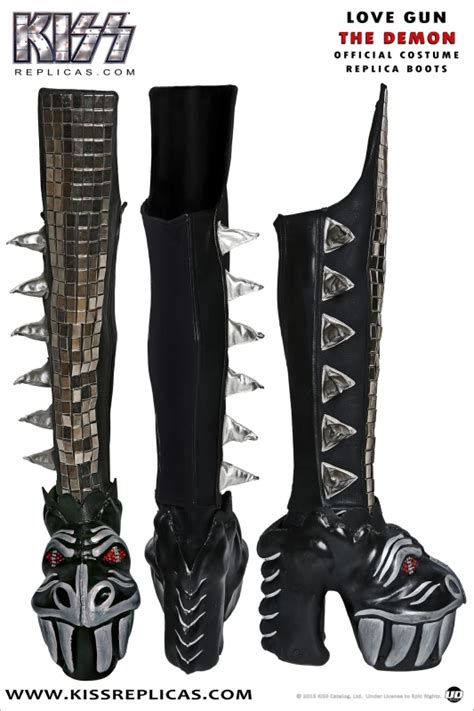 kiss replica boots|kiss demon love gun shoes.